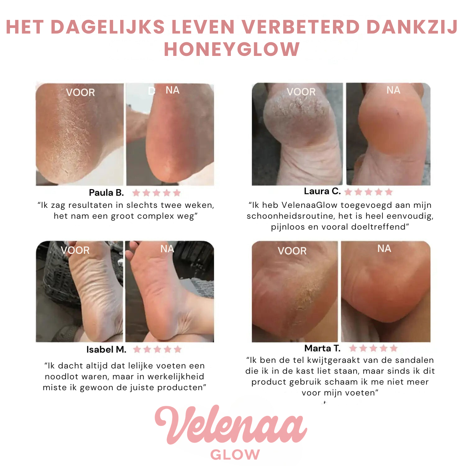 VELENAAGlow™ – Voetverzorgingsset